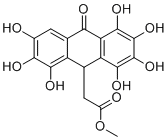 Rubanthrone A分子结构 (CAS 441764-20-1)