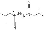 structure of CAS# 4419-11-8, 偶氮二异庚腈