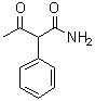 alpha-乙酰基苯乙酰胺分子结构 (CAS 4433-77-6)