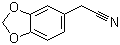 structure of CAS# 4439-02-5, 1,3-苯并二氧杂环戊烯-5-乙腈