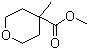 4-甲基四氢吡喃-4-羧酸甲酯分子结构 (CAS 443912-70-7)