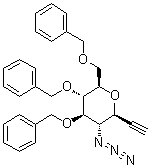 CAS 登录号：443916-29-8, 3,7-脱水-4-叠氮基-1,2,4-三脱氧-5,6,8-三-O-(苯基甲基)-D-甘油型-D-古洛-辛-1-炔糖醇
