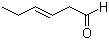 structure of CAS# 4440-65-7, 3-Hexenal