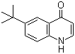 6-(叔丁基)-4(1H)-喹啉酮分子结构 (CAS 444609-92-1)
