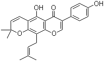 CAS 登录号：4449-55-2, 攀登鱼藤异黄酮