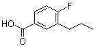 structure of CAS# 445018-80-4, 4-氟-3-丙基苯甲酸