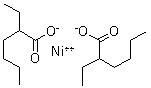 structure of CAS# 4454-16-4, Nickel 2-ethylhexanoate