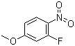 structure of CAS# 446-38-8, 3-Fluoro-4-nitroanisole