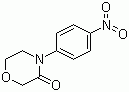 structure of CAS# 446292-04-2, 4-(3-Oxo-4-morpholinyl)nitrobenzene