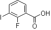 2-氟-3-碘苯甲酸分子结构 (CAS 447464-03-1)