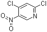CAS # 4487-56-3, 2,4-Dichloro-5-nitropyridine