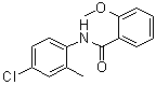 structure of CAS# 449155-88-8, N-(4-Chloro-2-methylphenyl)-2-methoxybenzamide