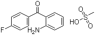 CAS 登录号：449181-32-2, 2-氨基-4'-氟二苯甲酮甲磺酸盐