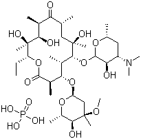 CAS 登录号：4501-00-2, 磷酸红霉素