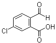 structure of CAS# 4506-45-0, 5-氯-2-甲酰基苯甲酸
