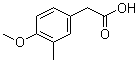 structure of CAS# 4513-73-9, 4-甲氧基-3-甲基苯乙酸