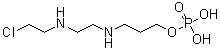 CAS # 45164-26-9, 3-[[2-[(2-Chloroethyl)amino]ethyl]amino]-1-propanol dihydrogen phosphate (ester)