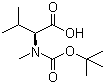 structure of CAS# 45170-31-8, Boc-N-methyl-L-valine