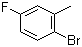 structure of CAS# 452-63-1, 2-Bromo-5-fluorotoluene