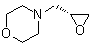4-[(2R)-环氧乙烷基甲基]吗啉分子结构 (CAS 452105-35-0)