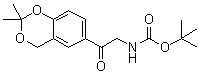 structure of CAS# 452339-71-8, tert-Butyl N-(2-(2,2-dimethyl-4H-1,3-benzodioxin-6-yl)-2-oxoethyl)carbamate