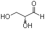 structure of CAS# 453-17-8, D-Glyceraldehyde