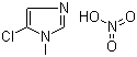 CAS # 4531-53-7, 5-Chloro-1-methyl-1H-imidazole nitrate, 1-Methyl-5-chloroimidazole nitrate