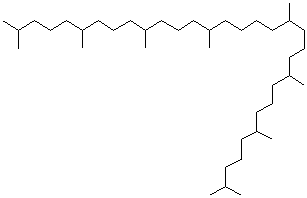 2,6,10,14,19,23,27,31-八甲基三十二烷分子结构 (CAS 45316-02-7)