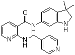 莫特塞尼分子结构 (CAS 453562-69-1)