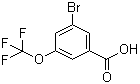structure of CAS# 453565-90-7, 3-溴-5-三氟甲氧基苯甲酸