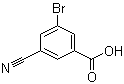 structure of CAS# 453566-14-8, 3-溴-5-氰基苯甲酸