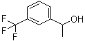 alpha-甲基-3-三氟甲基苄醇分子结构 (CAS 454-91-1)