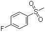 structure of CAS# 455-15-2, 4-Fluorophenyl methyl sulphone