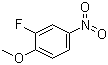 structure of CAS# 455-93-6, 2-氟-4-硝基苯甲醚