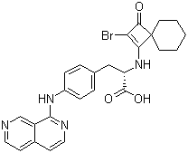 structure of CAS# 455264-31-0, Zaurategrast