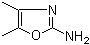 structure of CAS# 45529-92-8, 2-氨基-4,5-二甲基恶唑