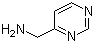 4-氨基甲基嘧啶分子结构 (CAS 45588-79-2)