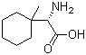 (alphaS)-alpha-氨基-1-甲基环己烷乙酸分子结构 (CAS 455936-38-6)