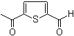 structure of CAS# 4565-29-1, 5-乙酰基噻吩-2-甲醛