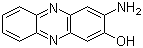 structure of CAS# 4569-77-1, 3-氨基-2-羟基吩嗪