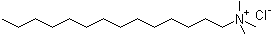 structure of CAS# 4574-04-3, 十四烷基三甲基氯化铵