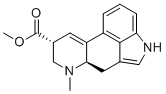 CAS 登录号：4579-64-0, 甲基9,10-二去氢-6-甲基麦角灵-8beta-羧酸酯