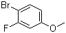 structure of CAS# 458-50-4, 4-Bromo-3-fluoroanisole