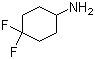 structure of CAS# 458566-84-2, 4,4-二氟环己胺