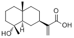 冬青叶豚草酸分子结构 (CAS 4586-68-9)