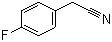 structure of CAS# 459-22-3, 4-Fluorophenylacetonitrile