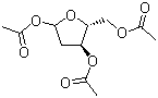 structure of CAS# 4594-52-9, 1,3,5-三乙酰基-2-脱氧-D-赤式戊呋喃糖