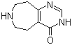 3,5,6,7,8,9-六氢-4H-嘧啶并[4,5-d]氮杂卓-4-酮分子结构 (CAS 46001-09-6)