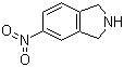 structure of CAS# 46053-72-9, 5-Nitro-2,3-dihydro-1H-isoindole