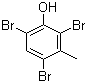 structure of CAS# 4619-74-3, 2,4,6-三溴-3-甲基苯酚